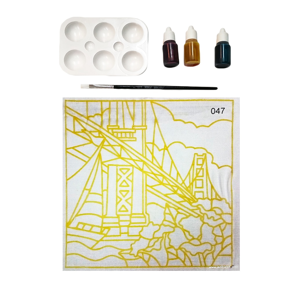 Batik DIY painting kit | Bridge | SD215- 047